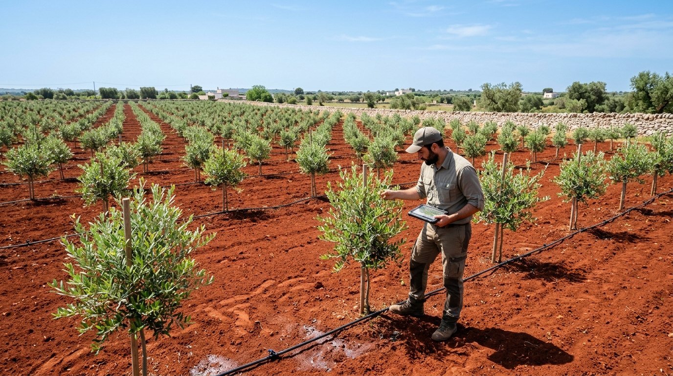 Bando Reimpianti Xylella in Puglia (fino a 15.000 €/ha) e Credito d'Imposta ZES Unica Agricoltura